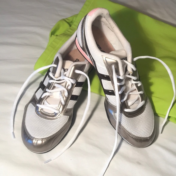 Asics Shoes - ASICS Brown White Pink Shoe